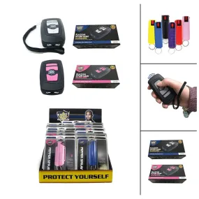 24 Units Jolt Jack Stun Guns and Key-Chain Pepper Spray Bundle