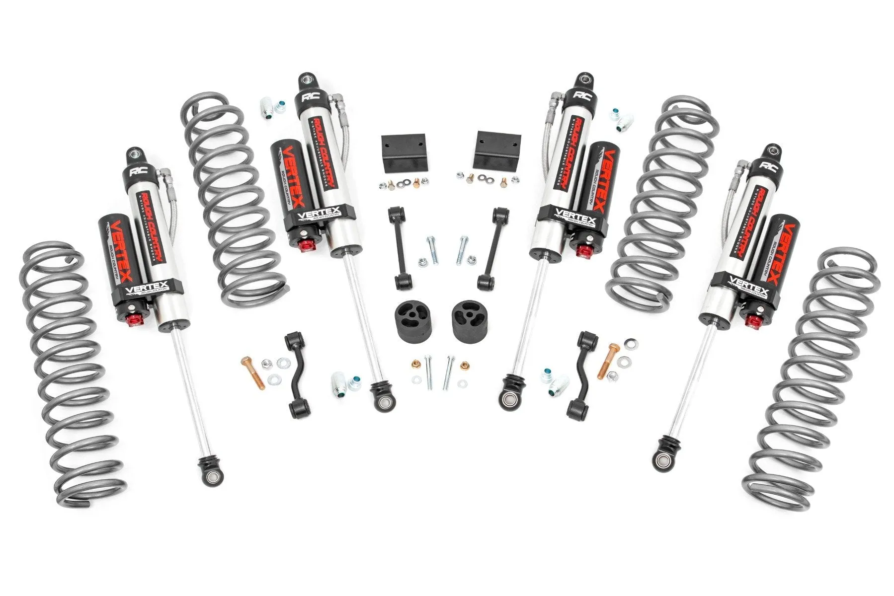 2.5 Inch Lift Kit | Coils | Vertex | Jeep Wrangler Unlimited Rubicon (18-23)