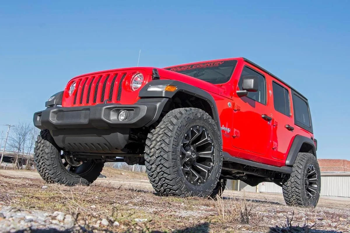 2.5 Inch Lift Kit | Coils | Vertex | Jeep Wrangler Unlimited Rubicon (18-23)