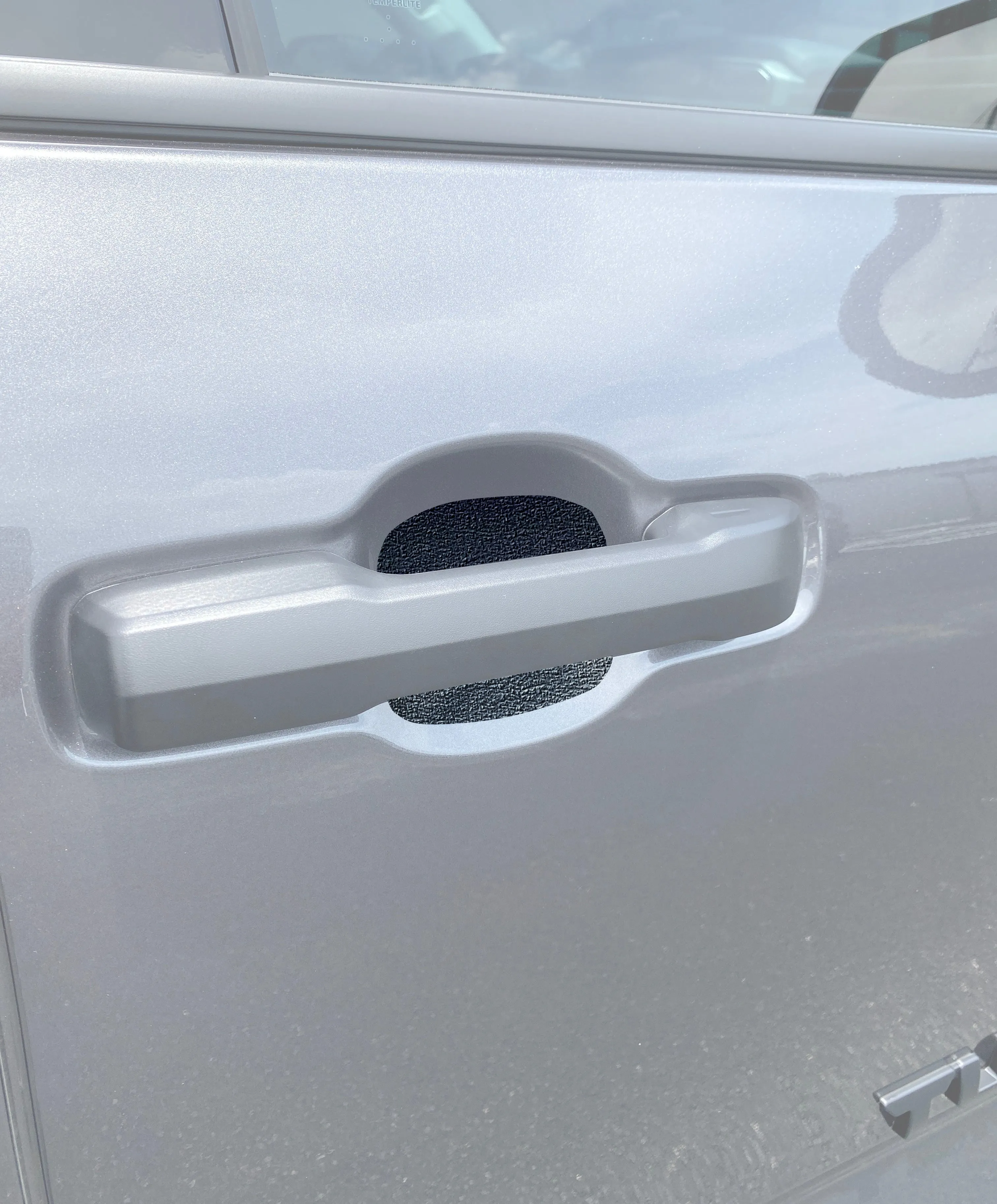 4 Door Handle Textured Protective Inserts Fits 2022-2024 Toyota Tundra