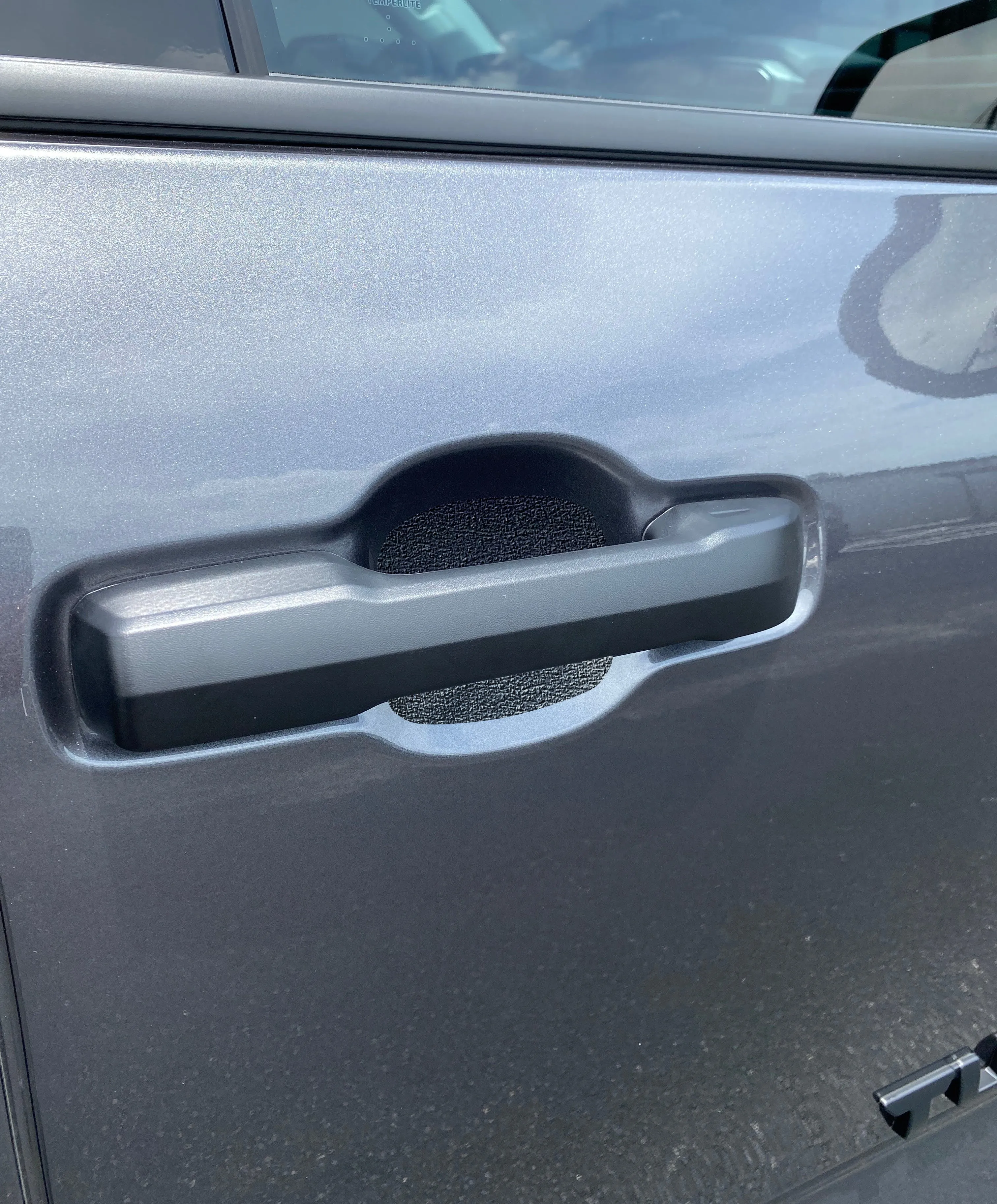 4 Door Handle Textured Protective Inserts Fits 2022-2024 Toyota Tundra