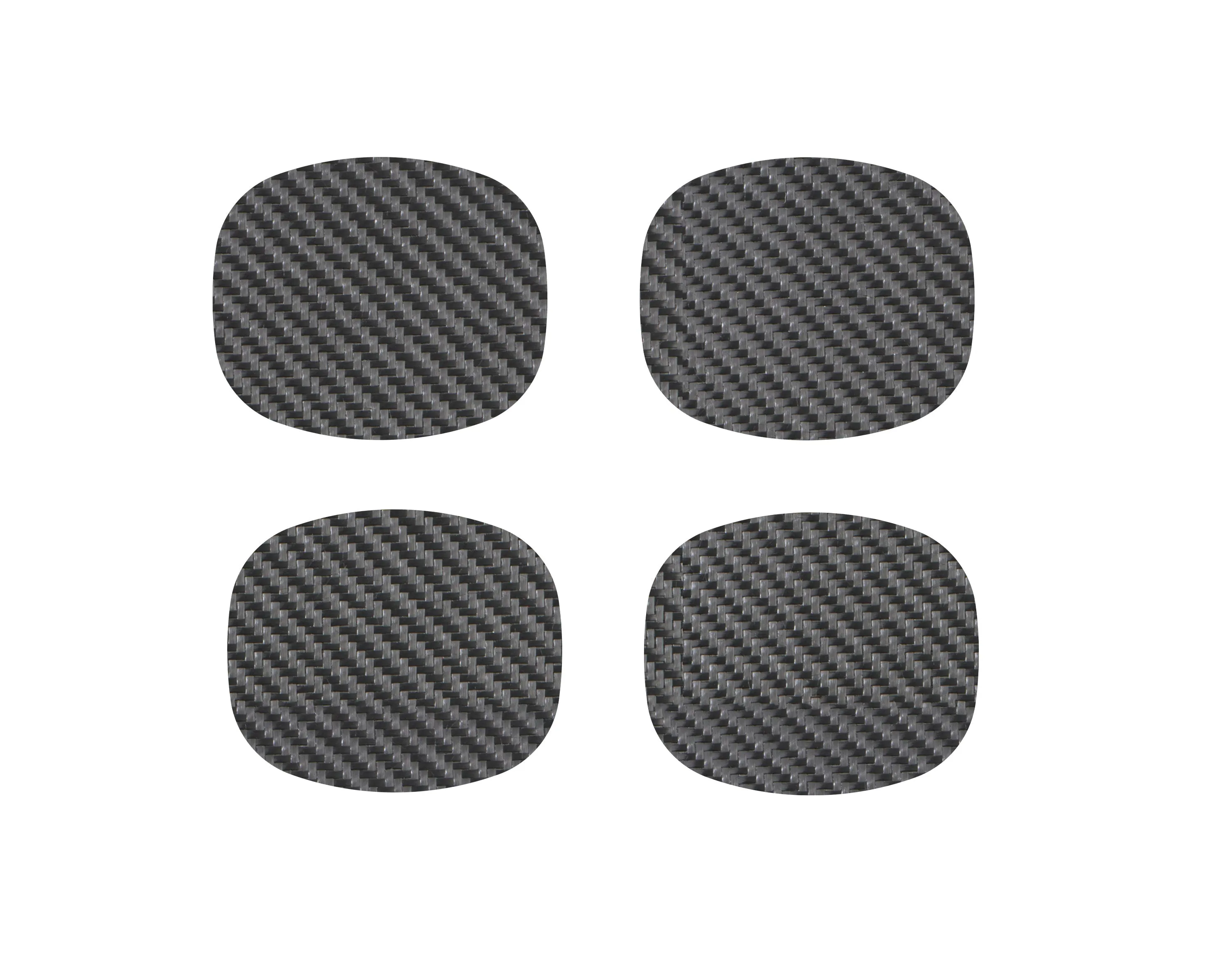 4 Door Handle Textured Protective Inserts Fits 2022-2024 Toyota Tundra