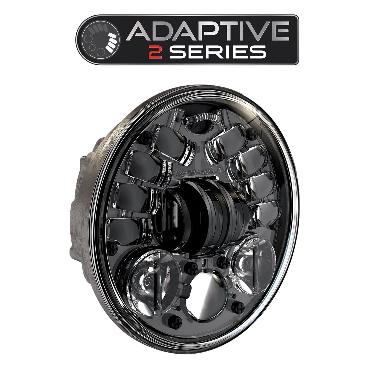 5.75″ LED JW Speaker Headlight – Model 8690 Adaptive 2 - DOT/ECE - 0555091