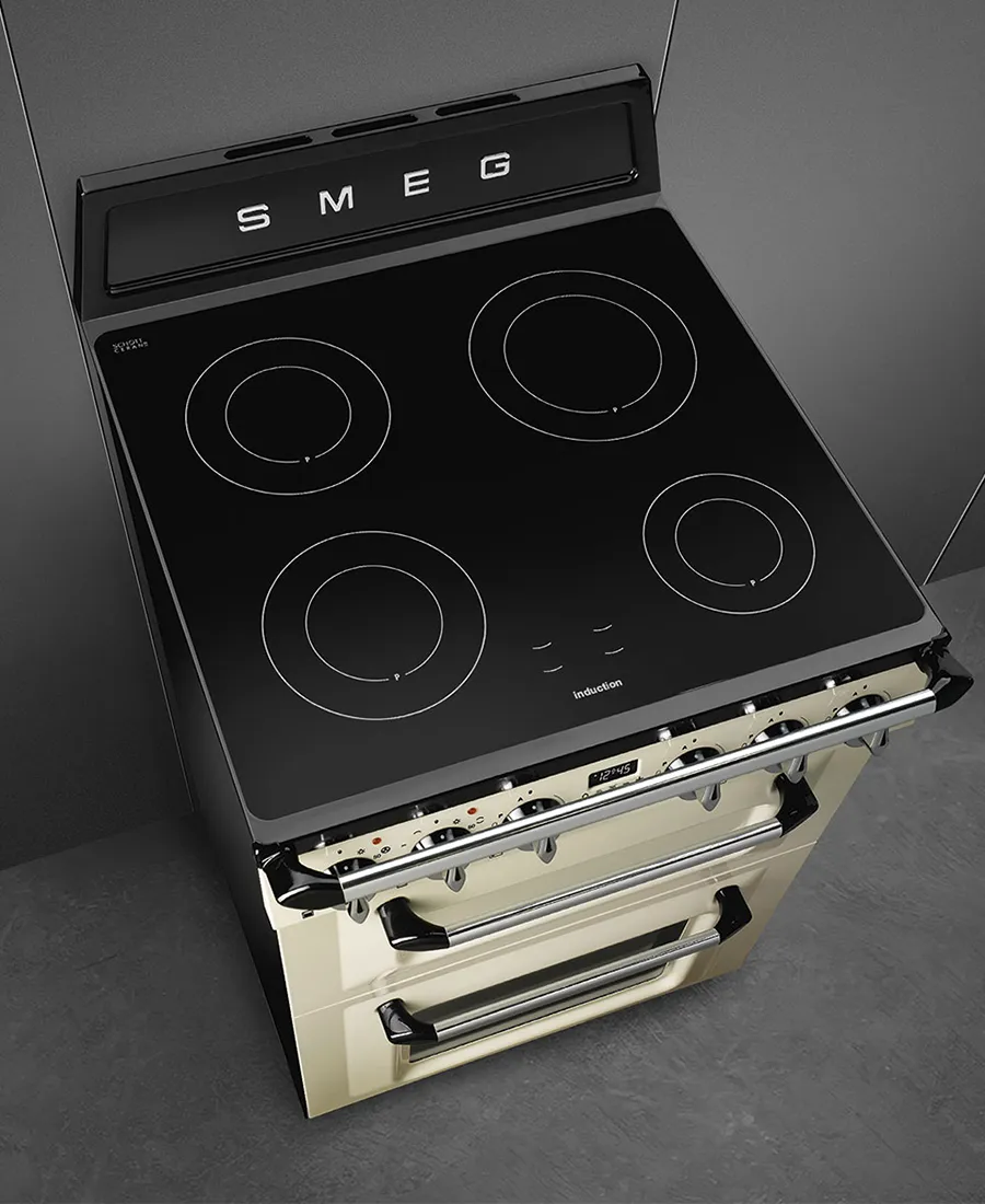 60cm Victoria Range Cooker with Induction Hob | Cream