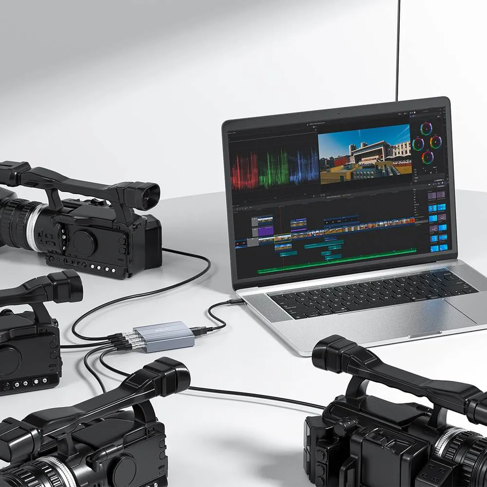 Acasis 4 Channel AHD USB 3.0 720P 30FPS Video Capture Card