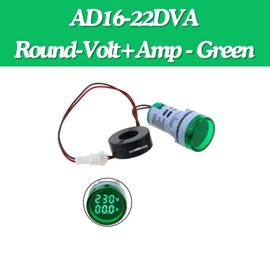 AD16-22 AC Digital LED Indicator Meter Display [Panel Mount]