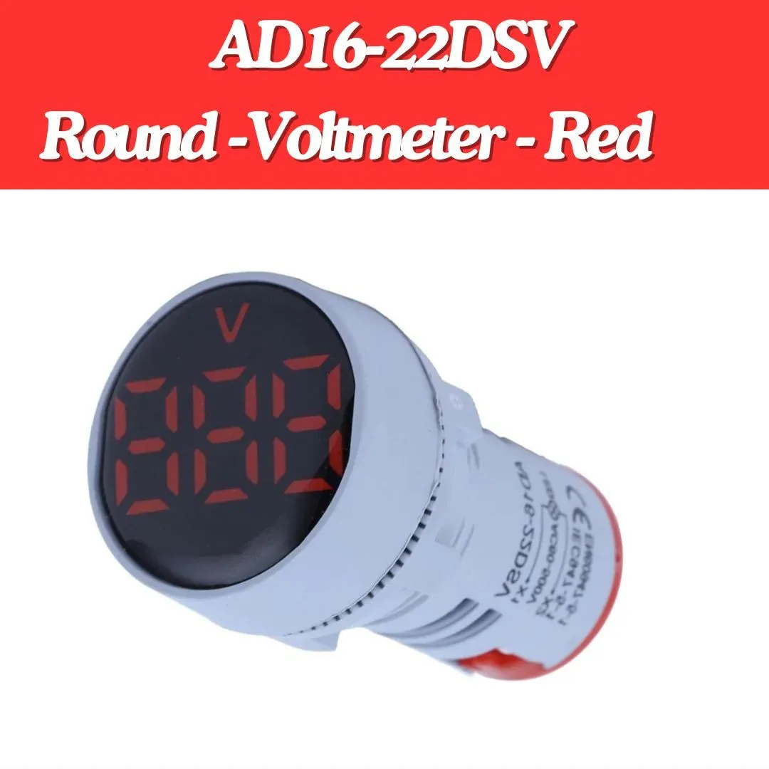 AD16-22 AC Digital LED Indicator Meter Display [Panel Mount]