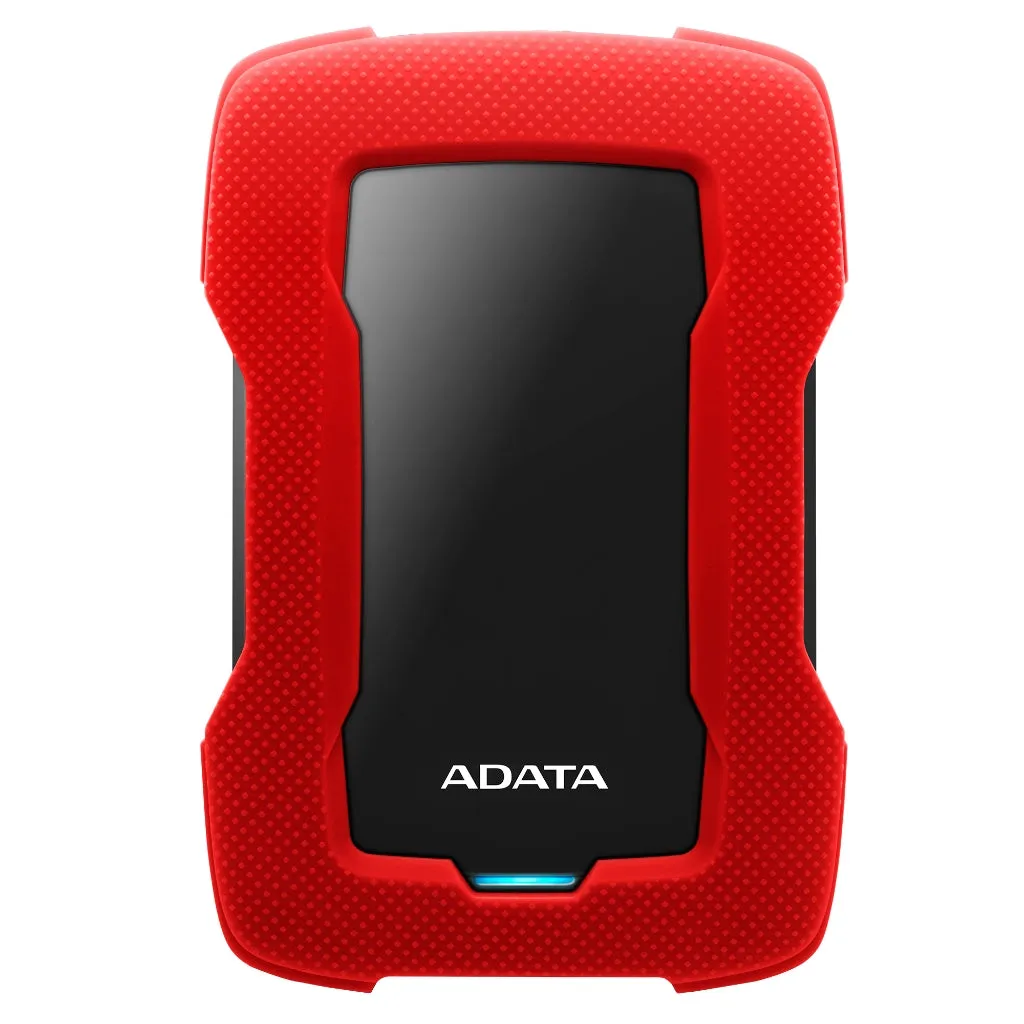 Adata HD330 USB3.0 Portable External Hard Drive HDD With Shock Sensors Protection - Red/Black/Blue (1TB / 2TB / 4TB)