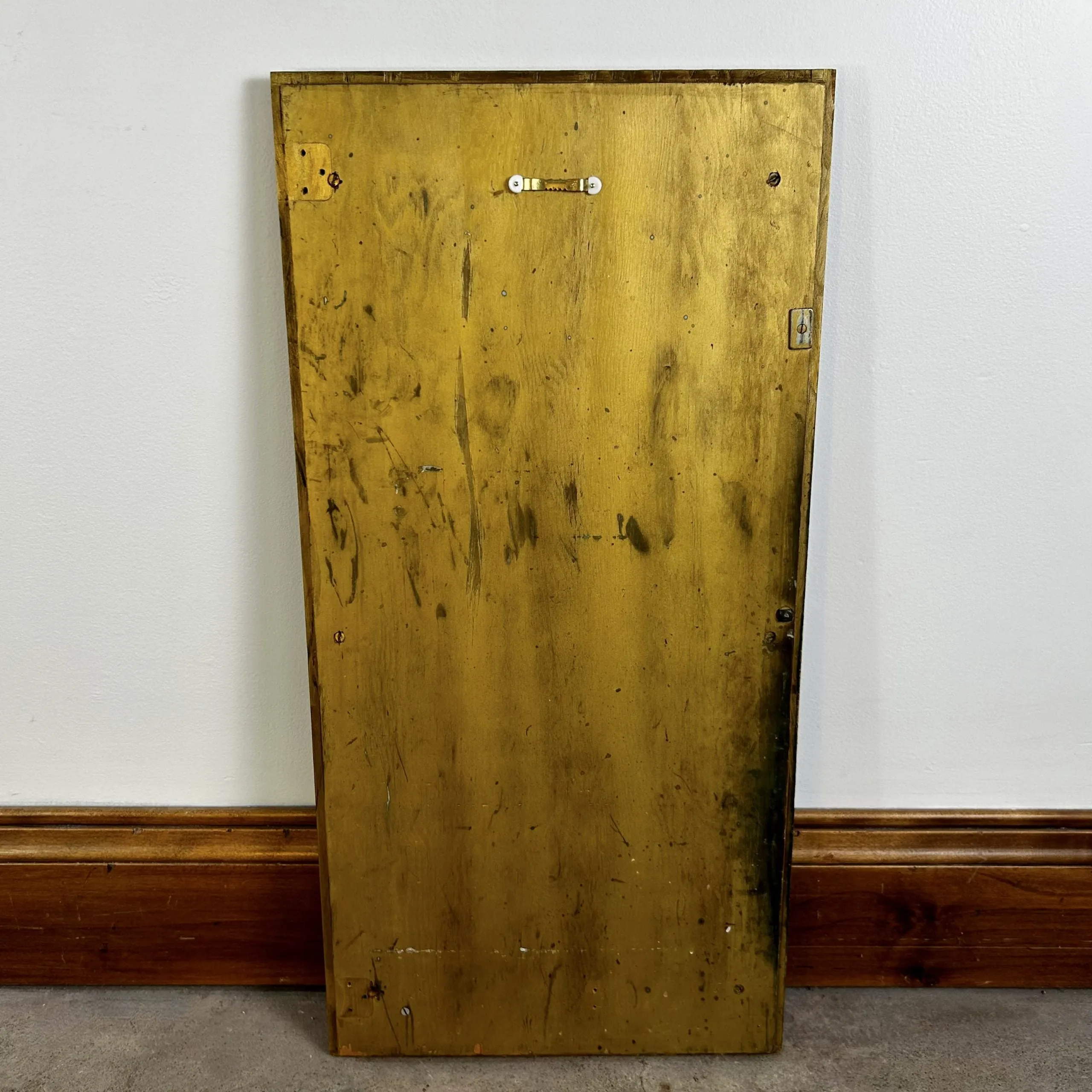 Antique Asian Hand Carved Wood Cabinet Doors, Pair, Hung as Art