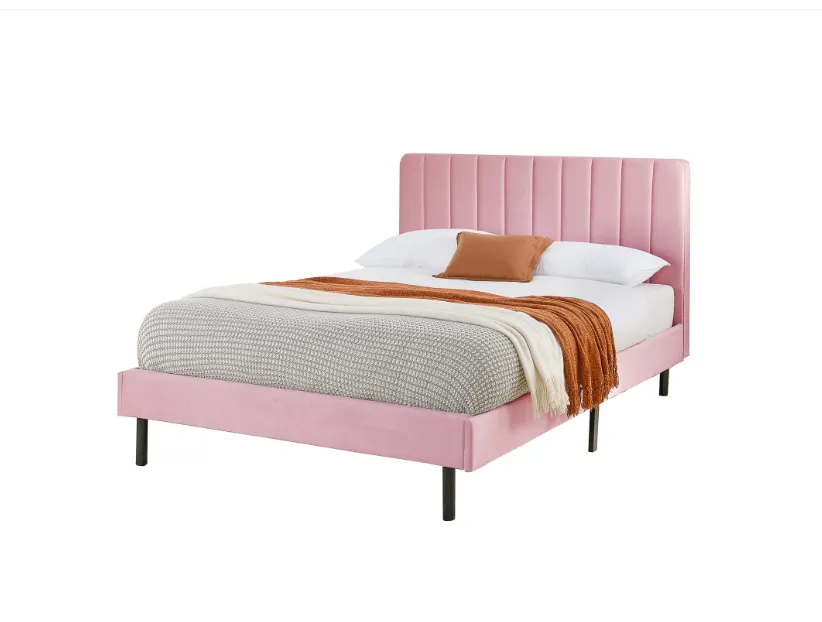 Aspire Rosella Velvet Upholstered Bed Frame