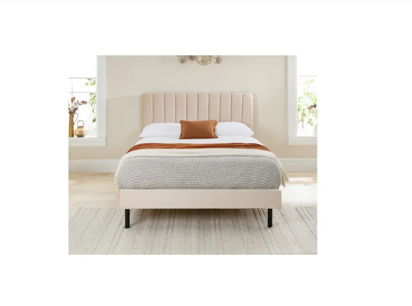 Aspire Rosella Velvet Upholstered Bed Frame