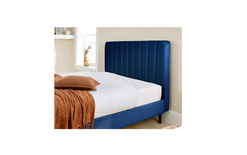Aspire Rosella Velvet Upholstered Bed Frame