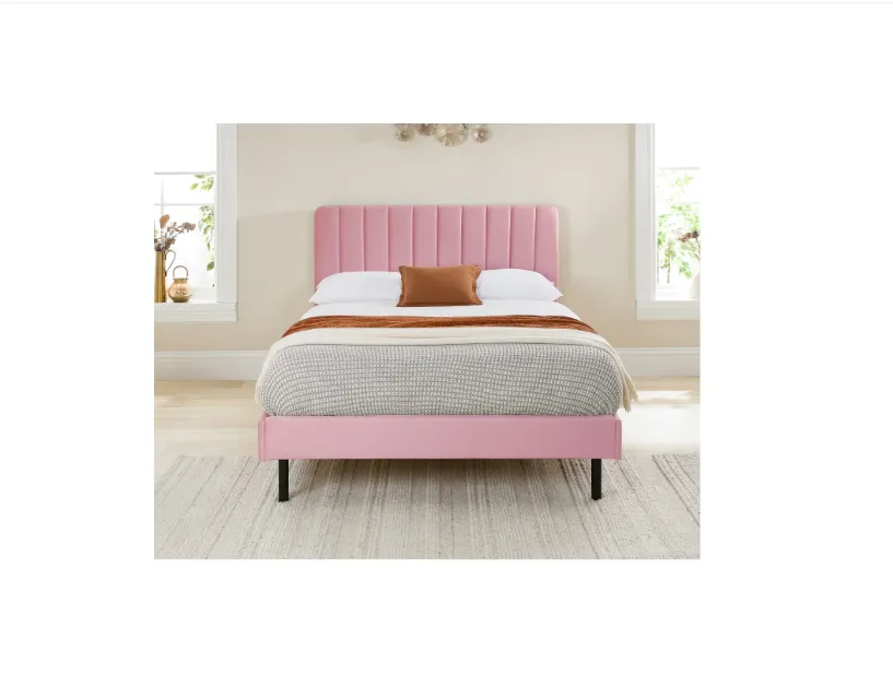Aspire Rosella Velvet Upholstered Bed Frame