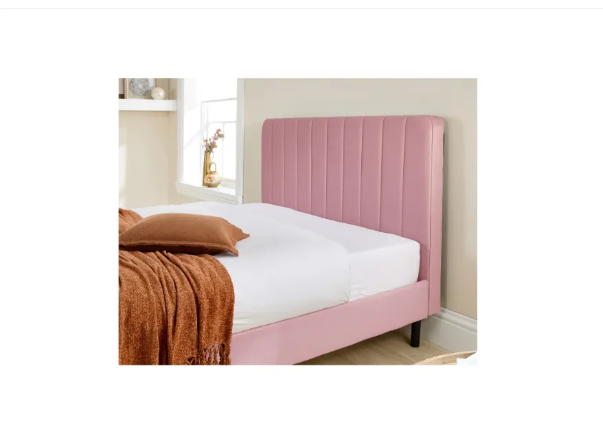 Aspire Rosella Velvet Upholstered Bed Frame