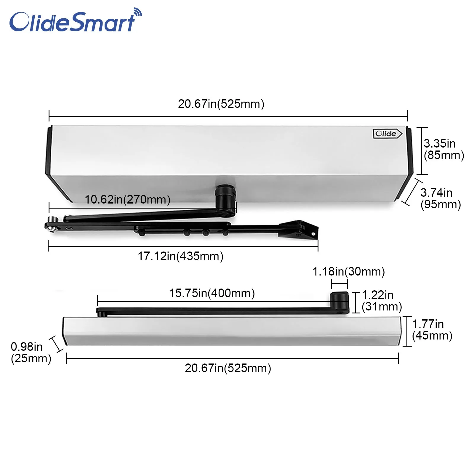 Automatic Door Opener With Wireless Fingerprint Door Lock/Hand Touch Switch, Manufacturer