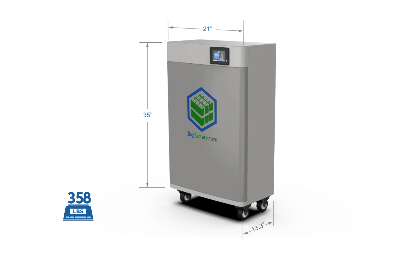 BigBattery 48V CONDOR ELITE 3 – LiFePO4 – 231Ah – 11.8kWh