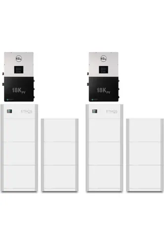 BigBattery | ETHOS Battery EG4-18Kpv Bundle - Outdoor Energy System | 24kW Output Total w/ 20.4kWh to 61.4kWh [BNDL-B0005]