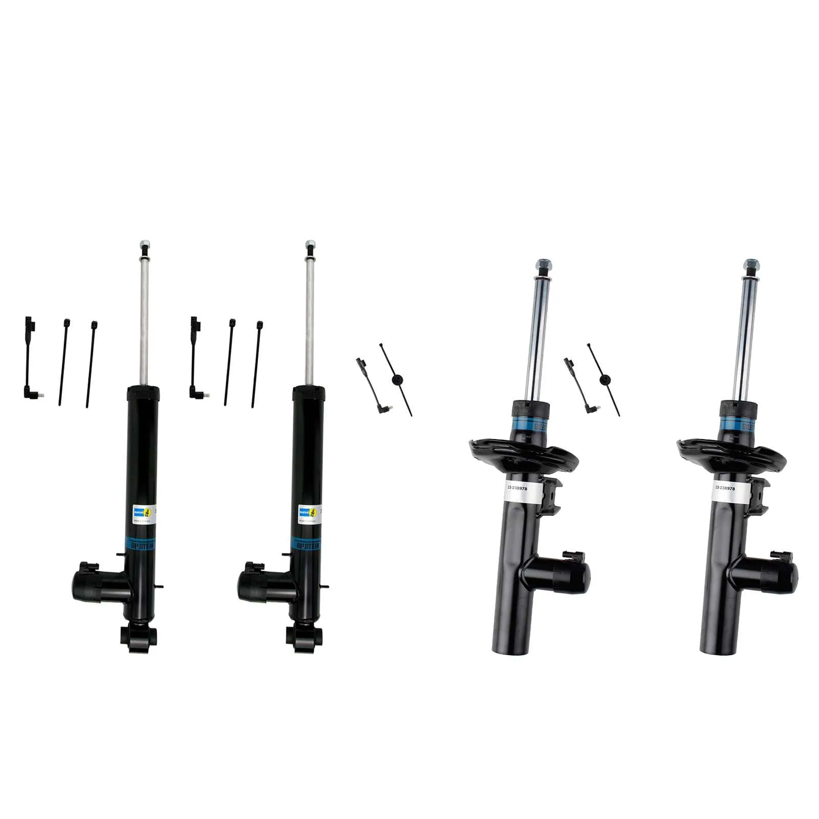 Bilstein B4 OE Replacement DampTronic Strut & Shocks Set for 2015-2019 Volkswagen Golf R AWD