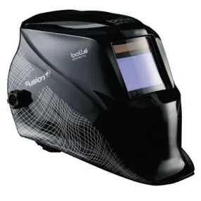 Bolle FUSION  Electro-Optical Welding Helmets, Variable Shades 5-8/9-13, Black, 4 x 2, 40121