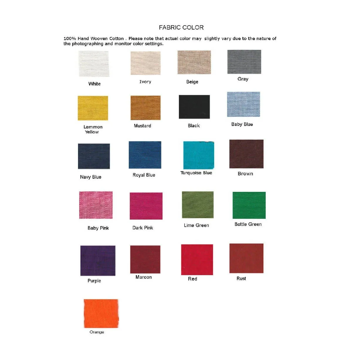 Boxed Edge Square Floor Pillow Cover