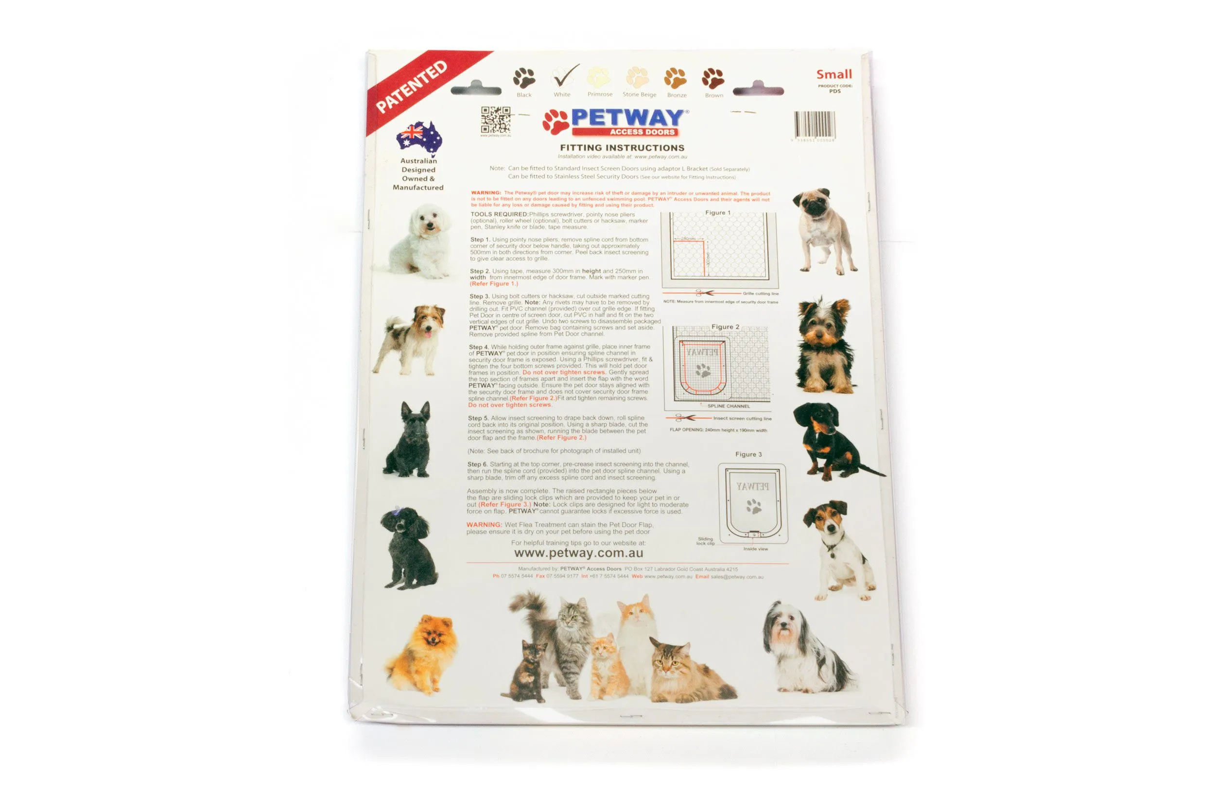 Cat Door to Suit Insect Screen