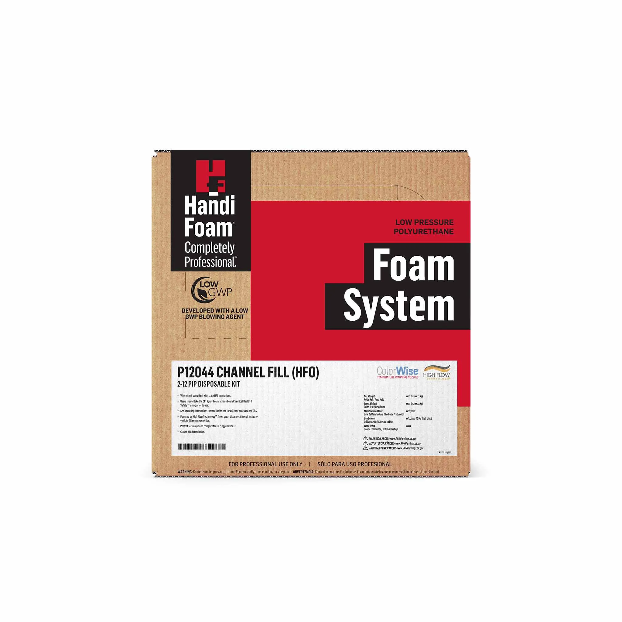 Channel Fill / Pour-in-Place Closed Cell Spray Foam Insulation Kits - HandiFoam® Channel Fill (HFO)