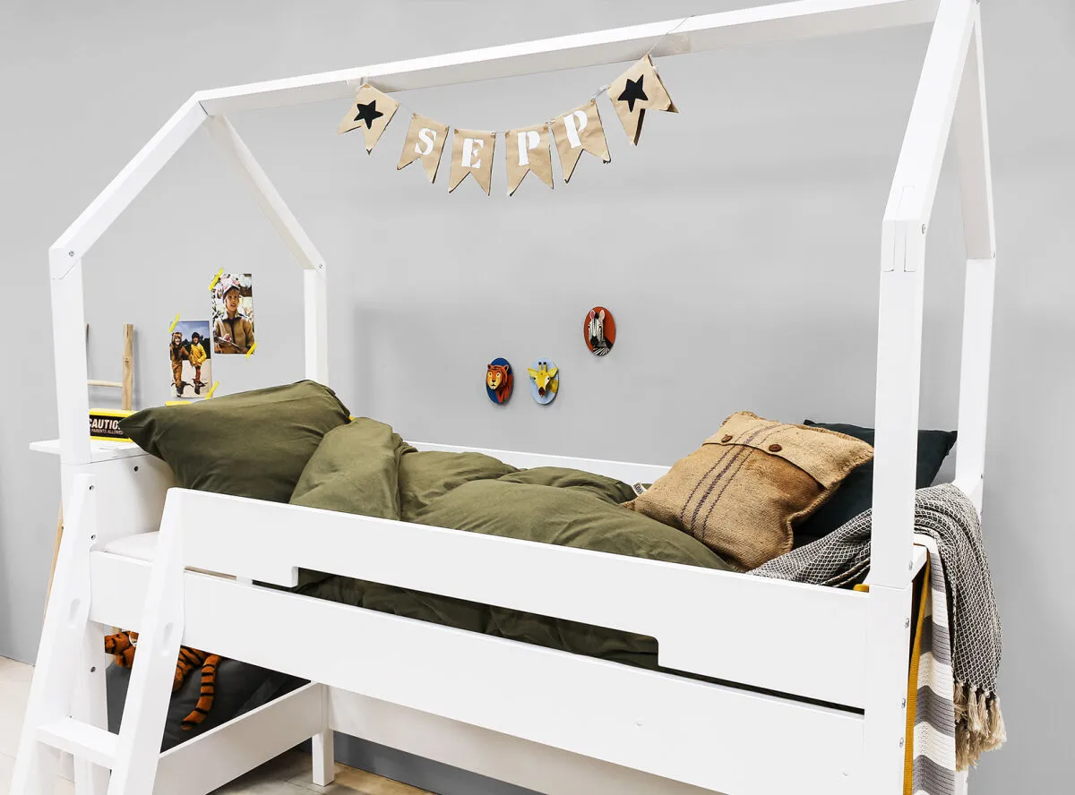 Combiflex Modular Semi Loft House Bed with Comfort Stairs
