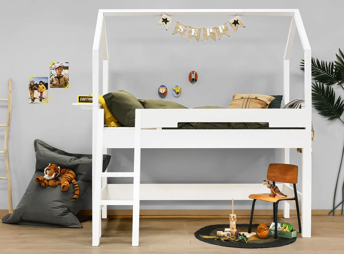 Combiflex Modular Semi Loft House Bed with Comfort Stairs