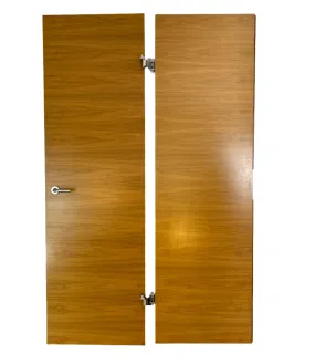 Contemporary French Doors with Jams, Hardware