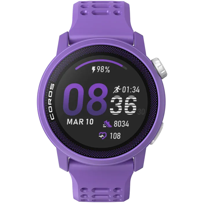 COROS PACE 3 GPS Sport Watch - Violet with Silicon Band