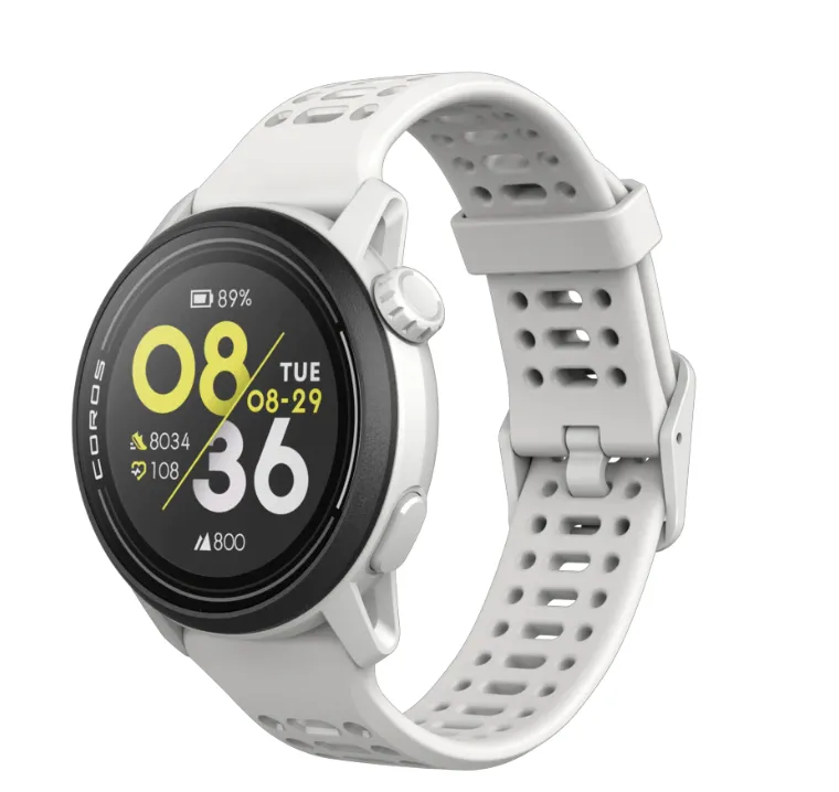 COROS PACE 3 GPS Sport Watch - White with Silicon Band