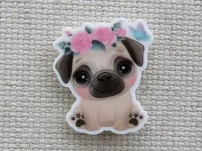 Cute Puppy Dog Needle Minder, Cover Minder, Magnet