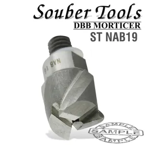 CUTTER 19MM /LOCK MORTICER FOR ALUMINIUM NEW SCREW TYPE