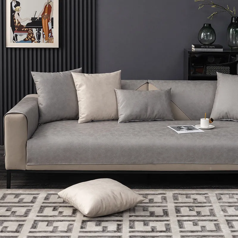 Dalia Leather Waterproof Couch Cover