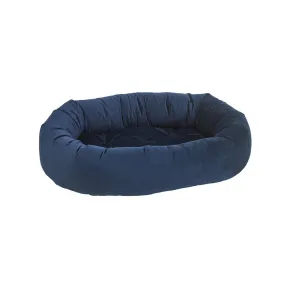 Donut Navy Microvelvet Pet Bed
