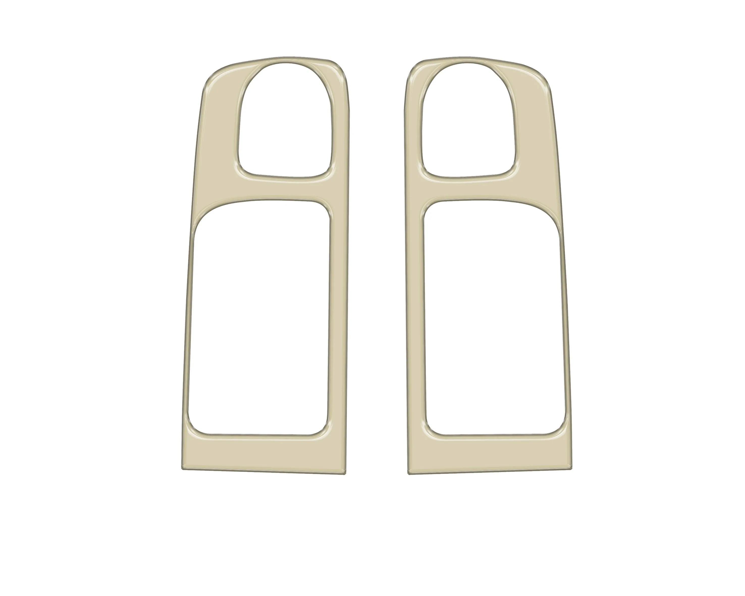 Door Handle Accent Trim Fits 2014-2021 Toyota Tundra