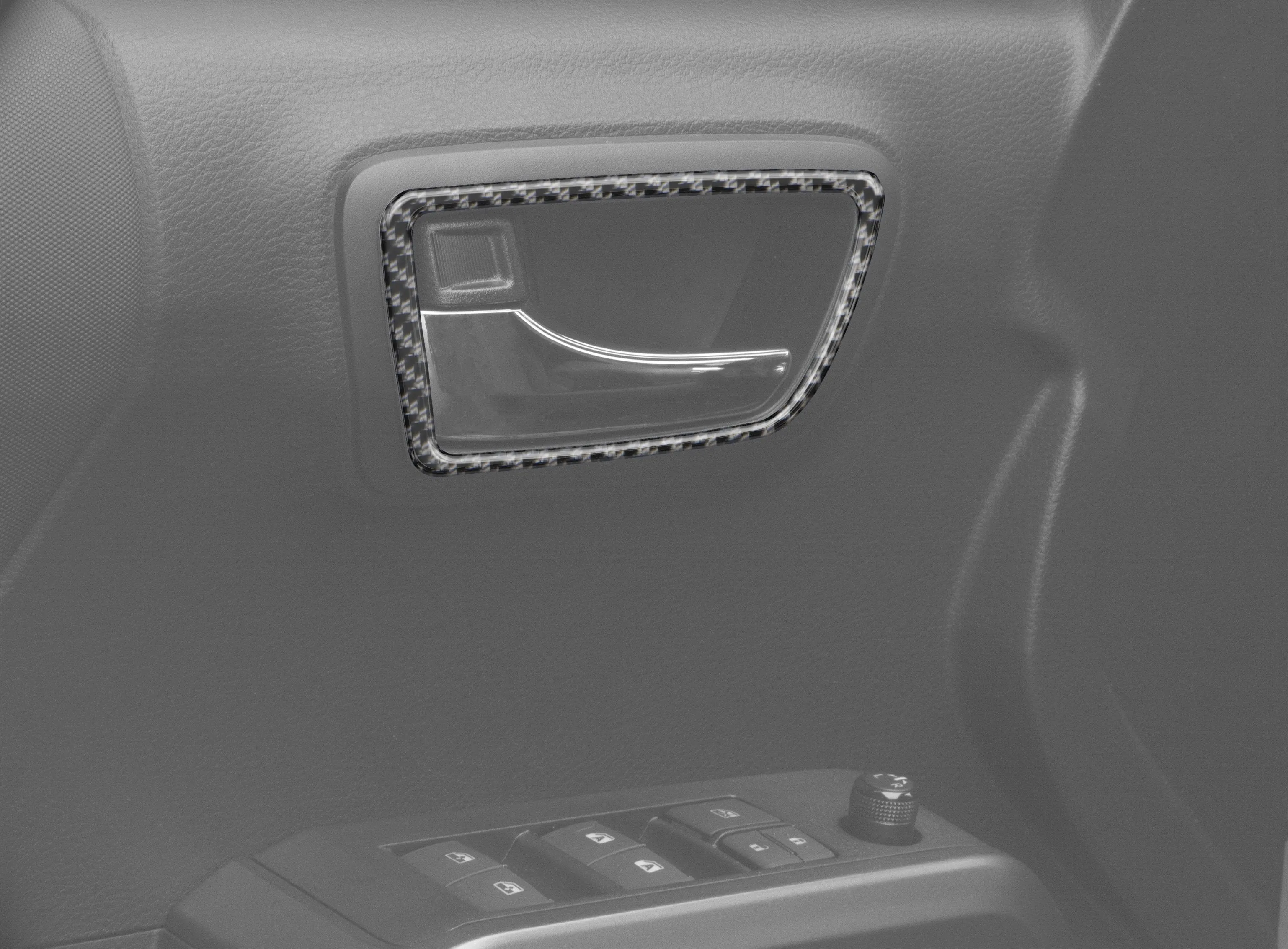 Door Handle Surround Accent Trim Overlays Fits 2016-2023 Toyota Tacoma