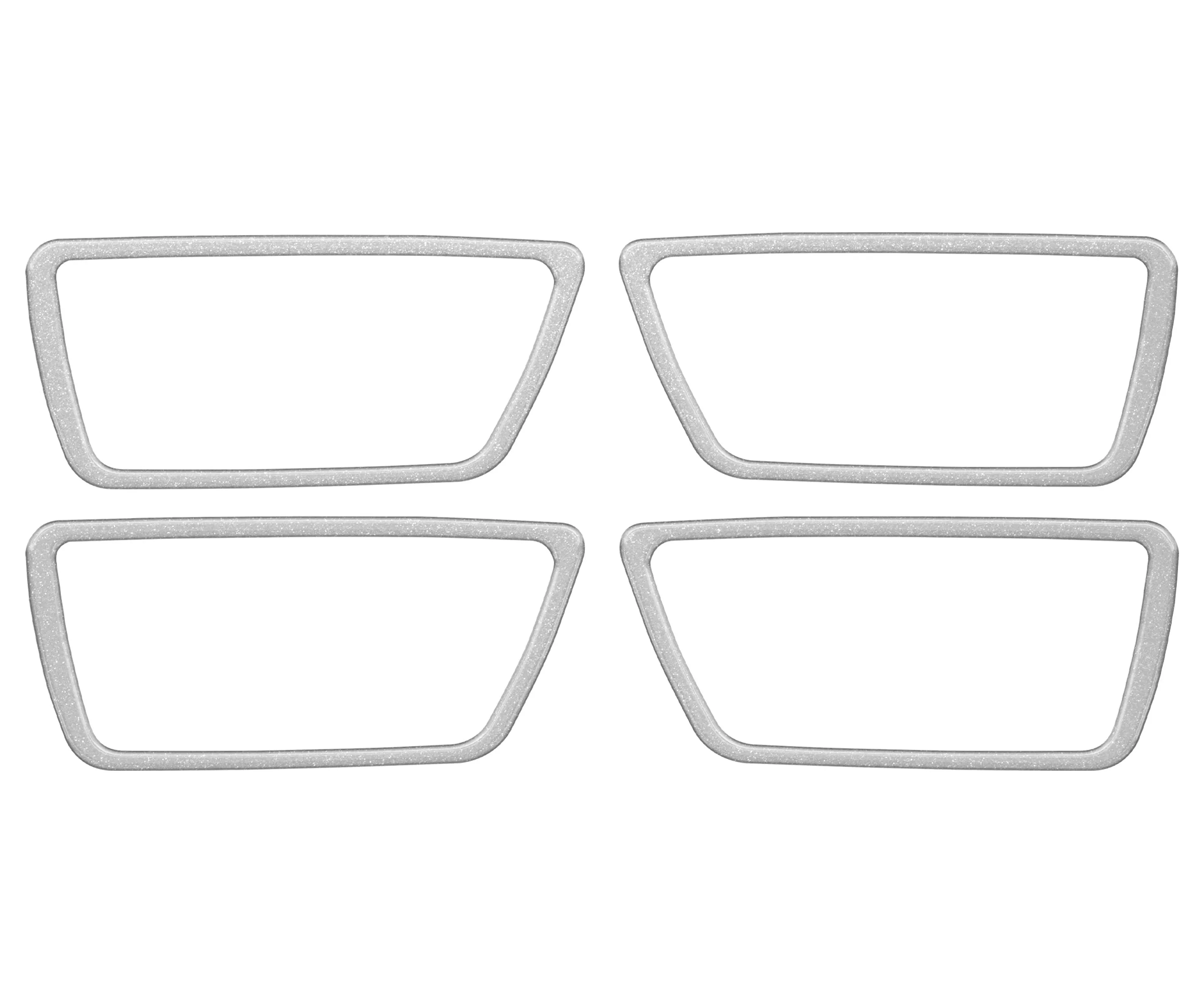 Door Handle Surround Accent Trim Overlays Fits 2016-2023 Toyota Tacoma