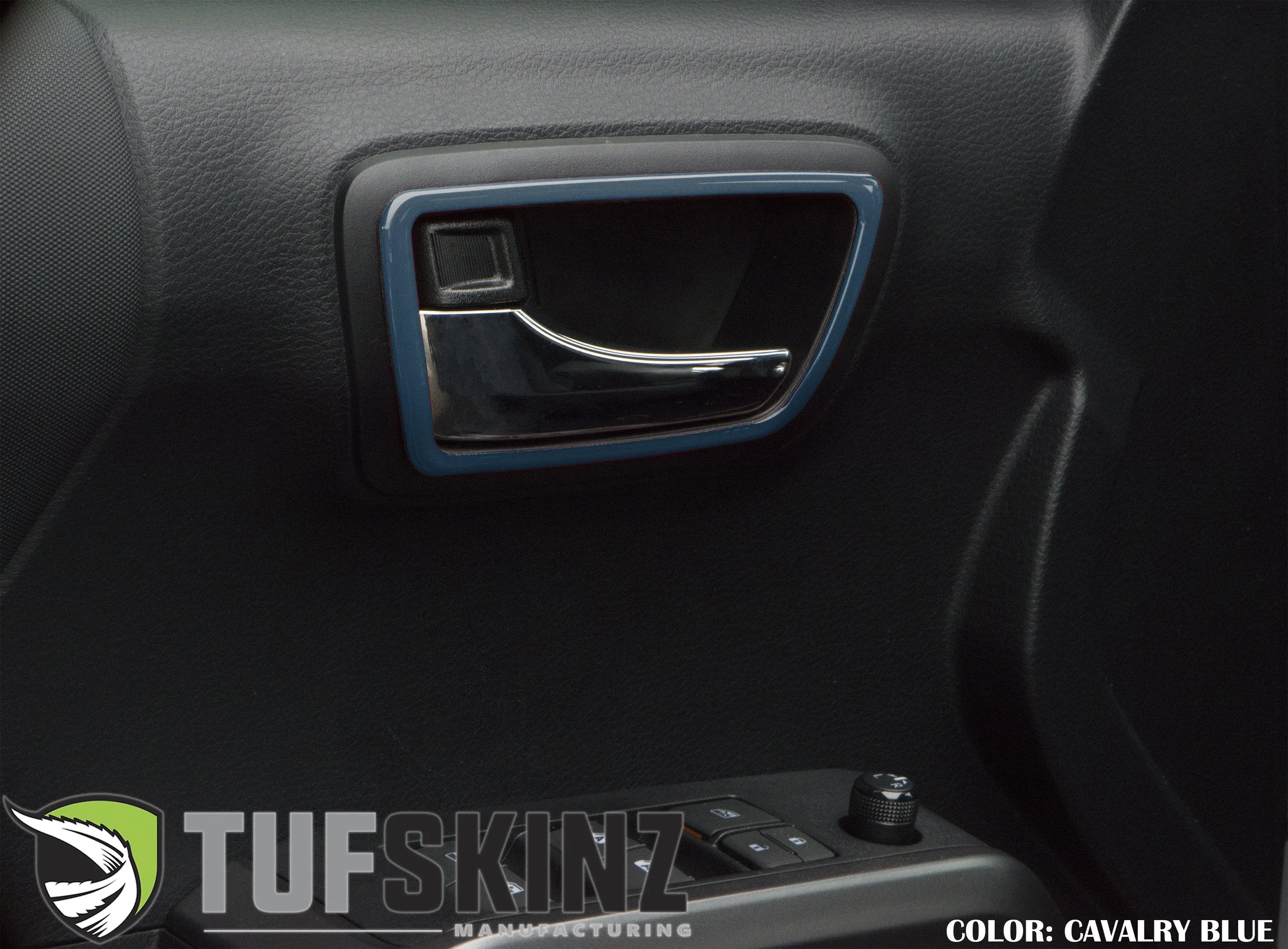 Door Handle Surround Accent Trim Overlays Fits 2016-2023 Toyota Tacoma