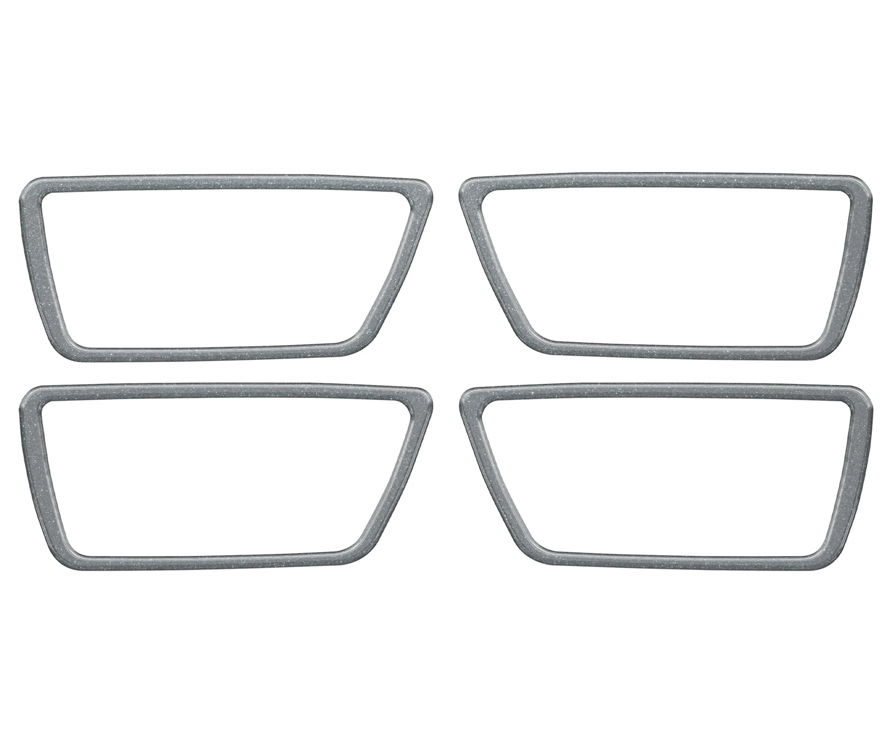 Door Handle Surround Accent Trim Overlays Fits 2016-2023 Toyota Tacoma