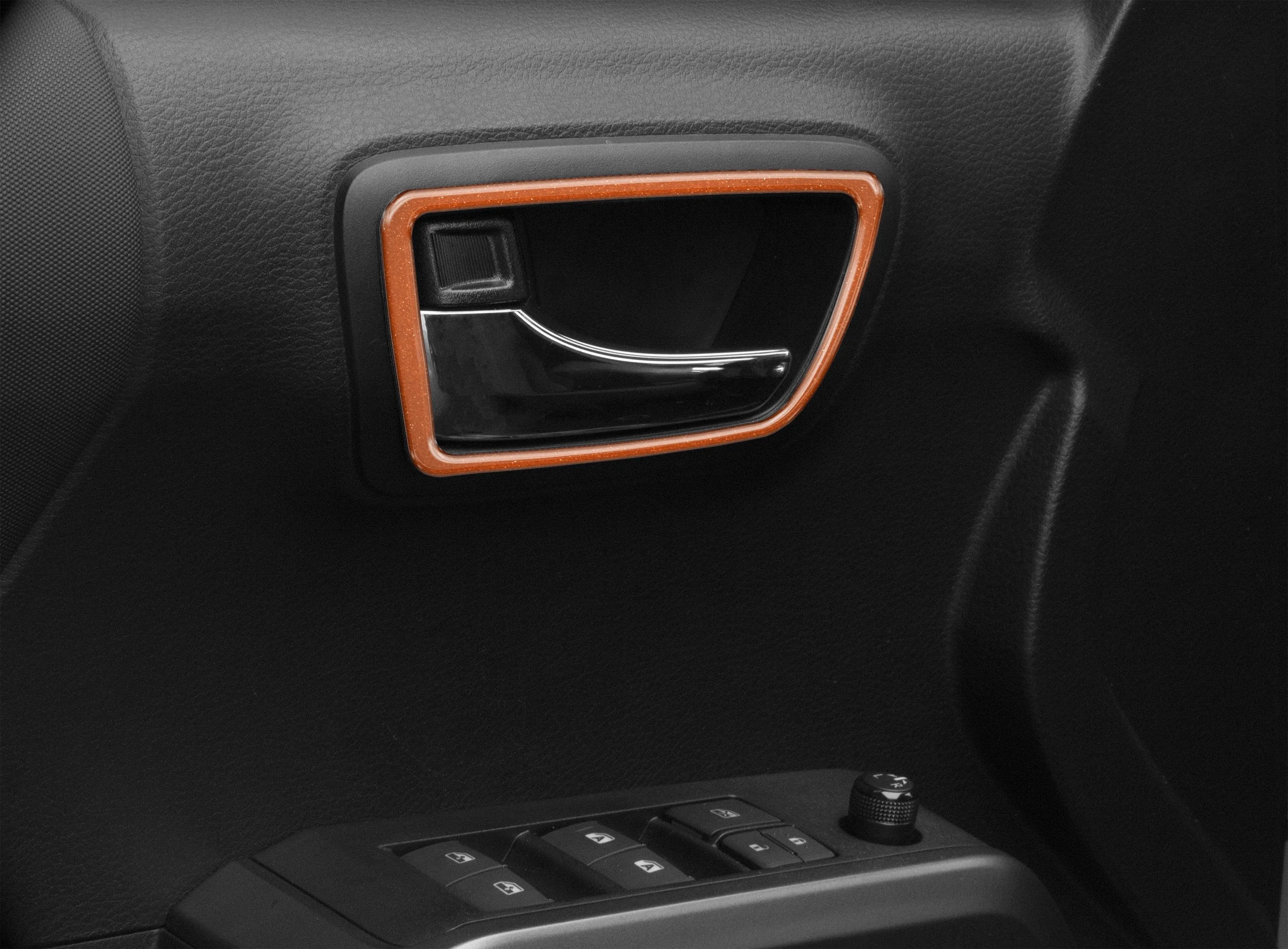 Door Handle Surround Accent Trim Overlays Fits 2016-2023 Toyota Tacoma