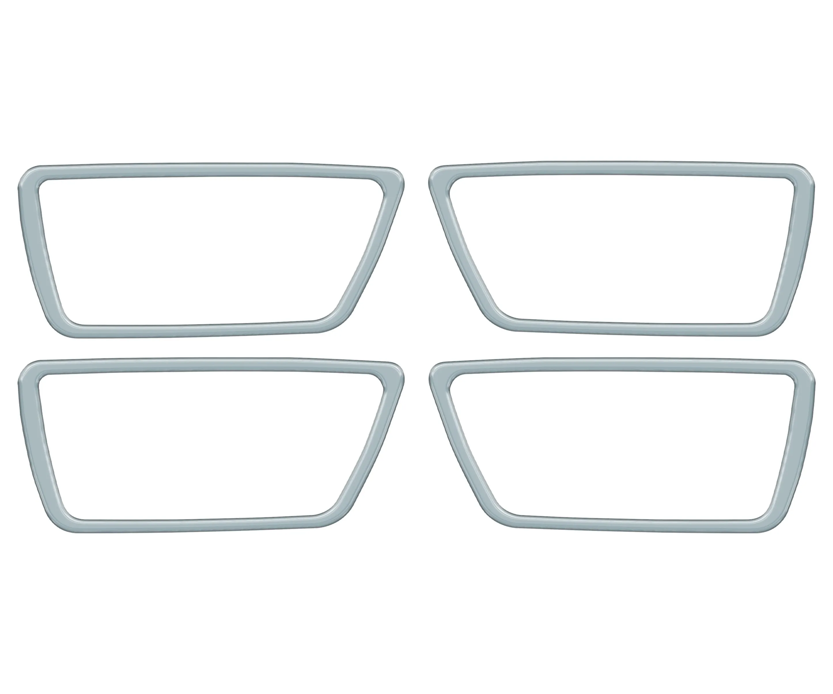 Door Handle Surround Accent Trim Overlays Fits 2016-2023 Toyota Tacoma