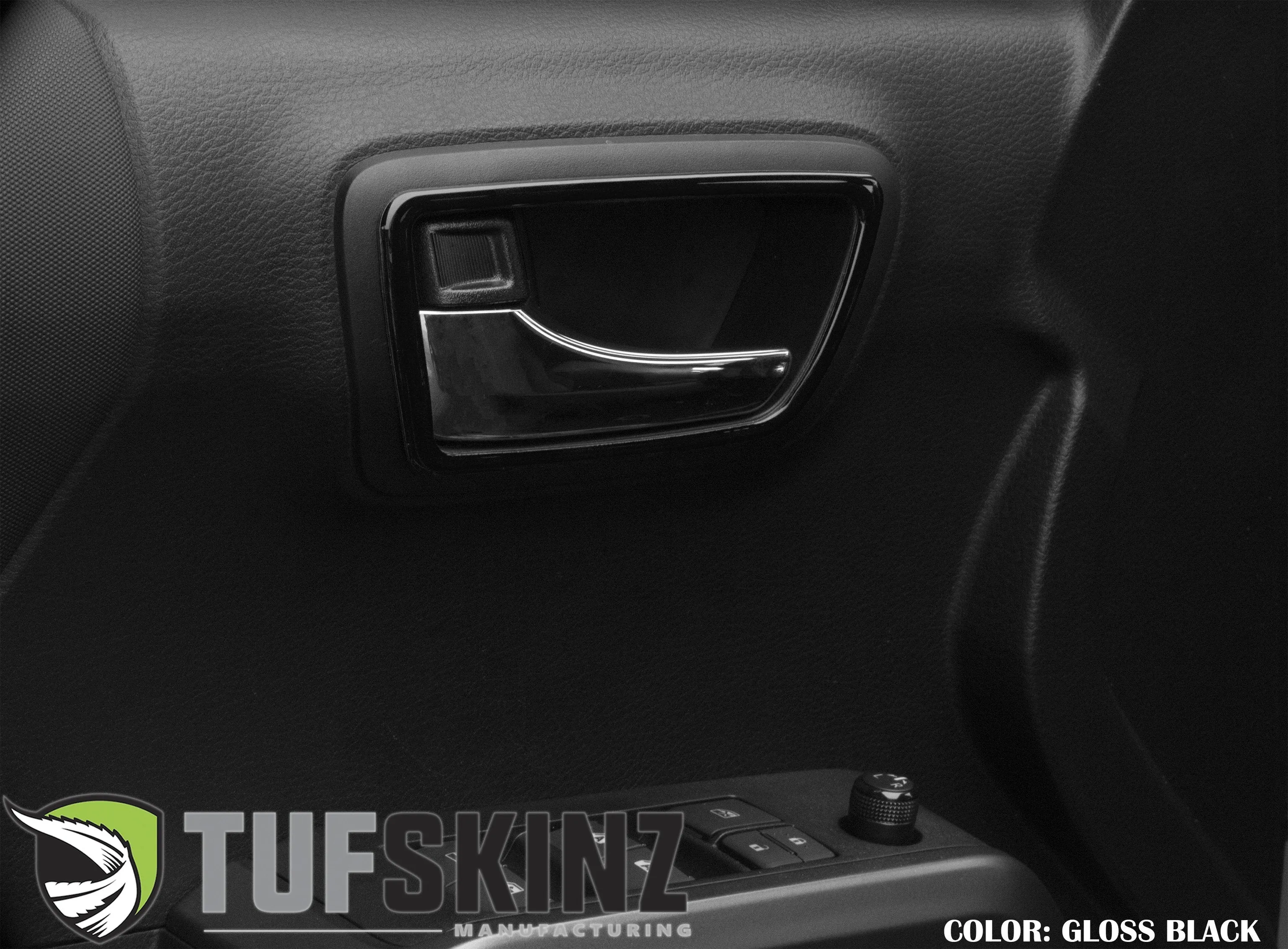 Door Handle Surround Accent Trim Overlays Fits 2016-2023 Toyota Tacoma
