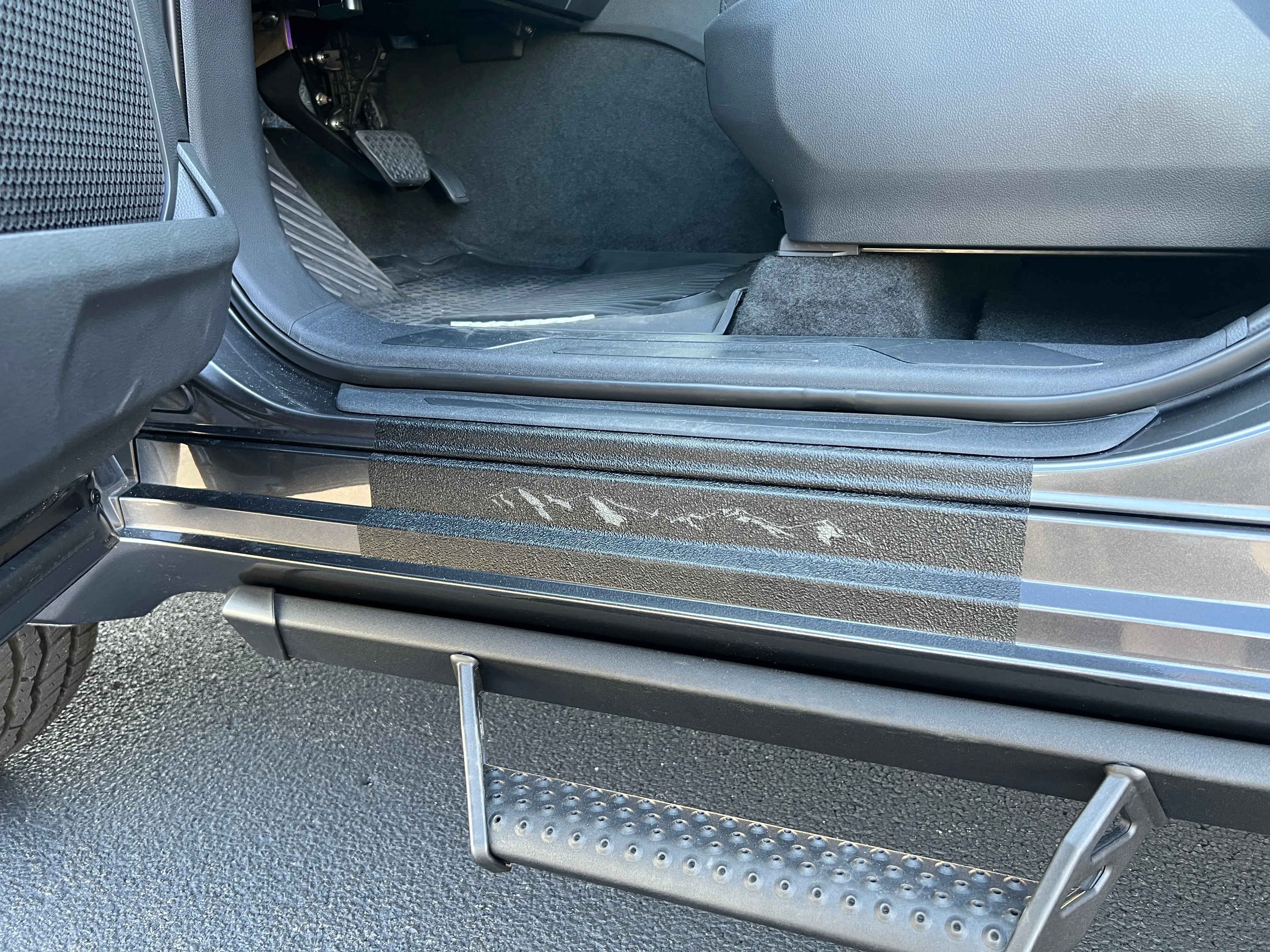 Door Sill Protection Overlays Fits 2022-2024 Toyota Tundra