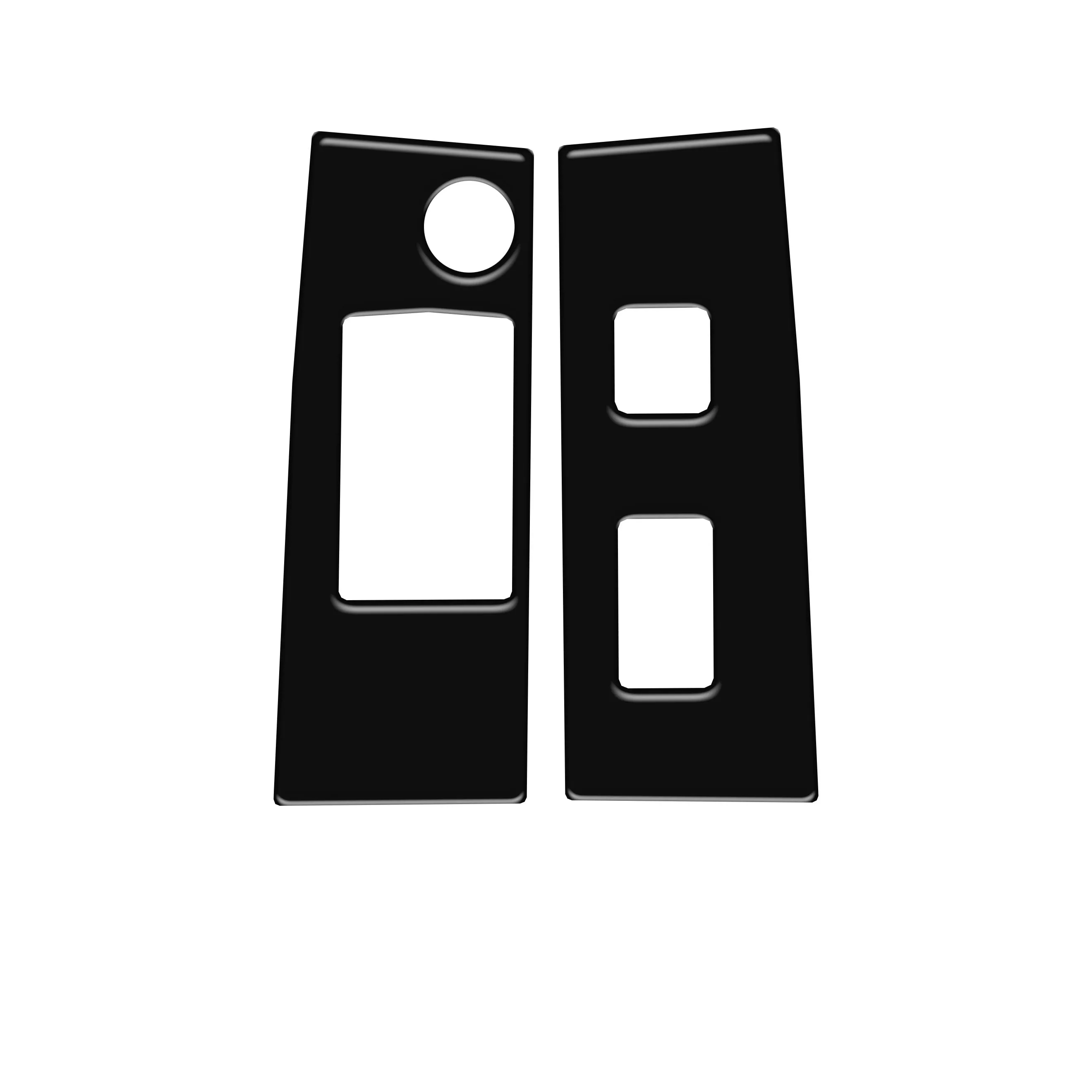 Door Switch Panel Accent Trim Overlays Fits 2016-2023 Toyota Tacoma