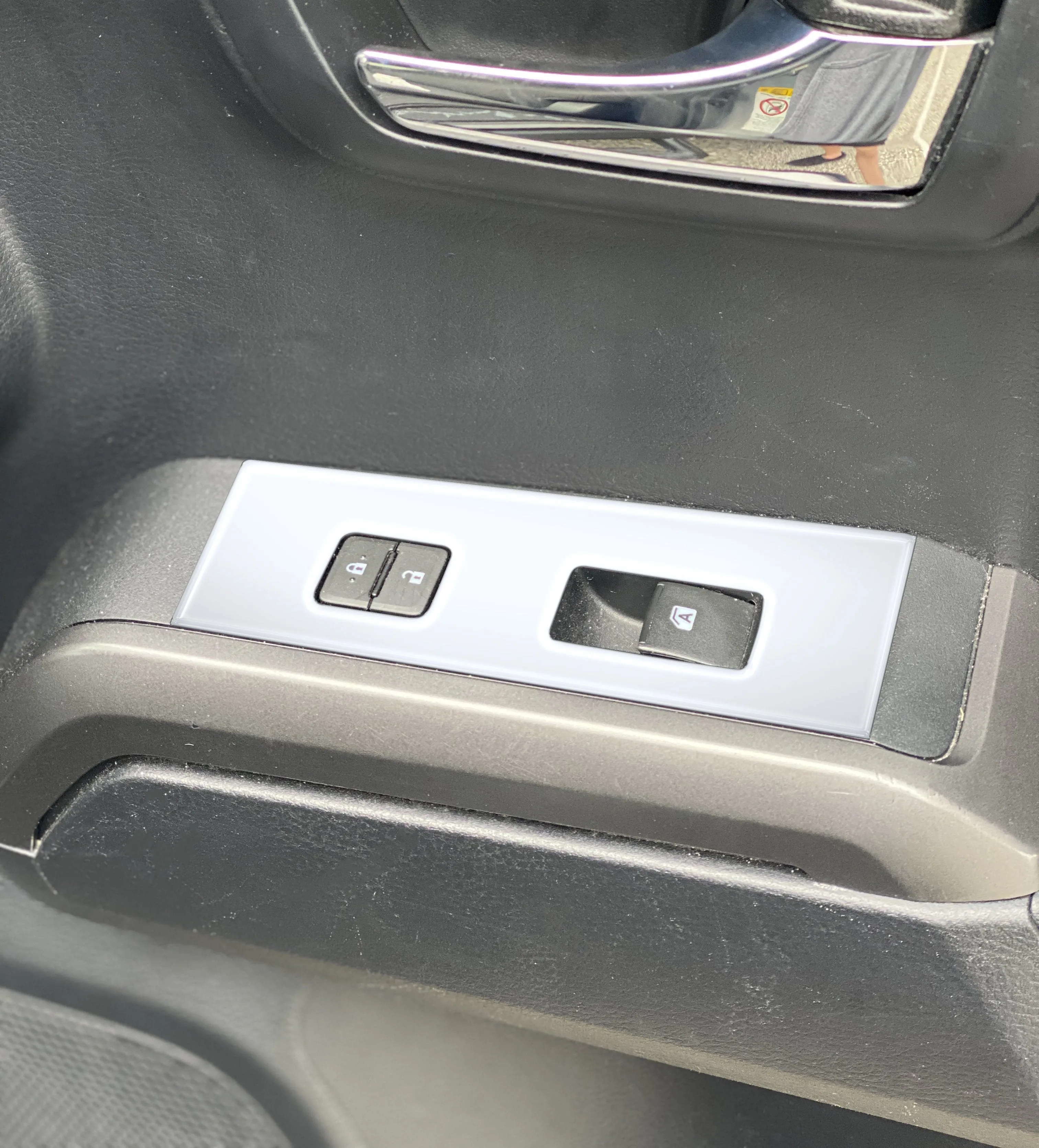 Door Switch Panel Accent Trim Overlays Fits 2016-2023 Toyota Tacoma