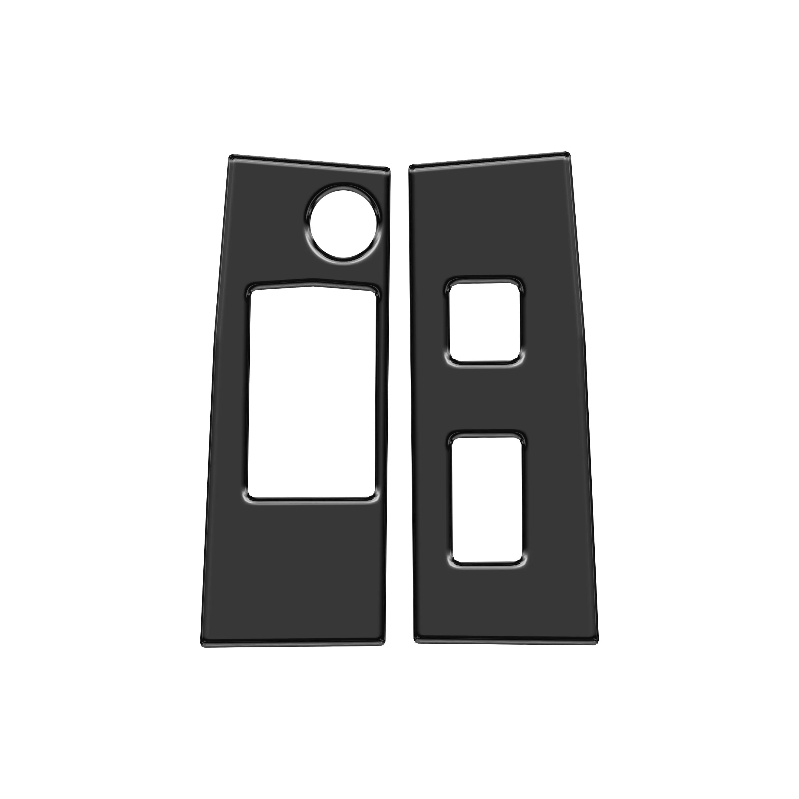 Door Switch Panel Accent Trim Overlays Fits 2016-2023 Toyota Tacoma