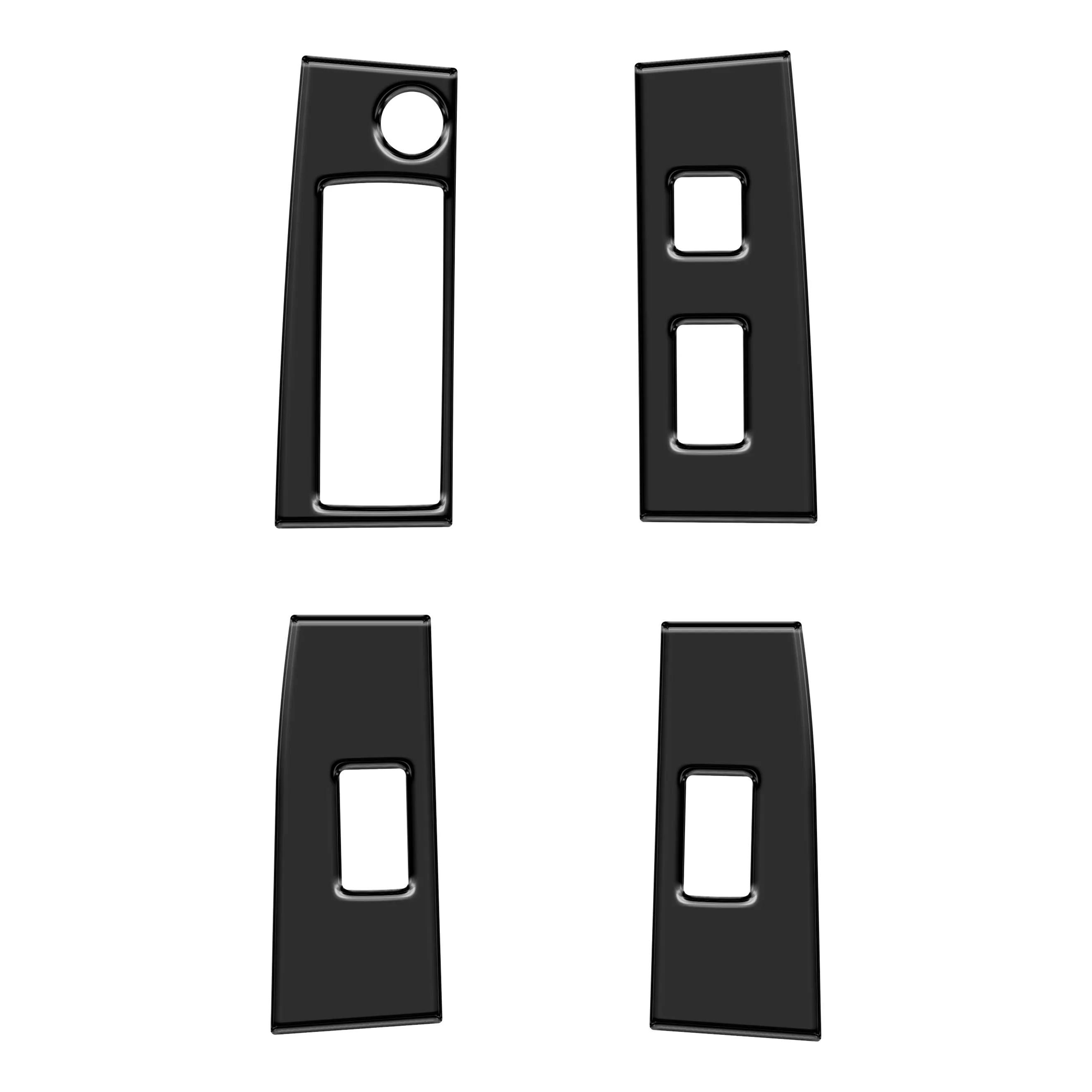 Door Switch Panel Accent Trim Overlays Fits 2016-2023 Toyota Tacoma