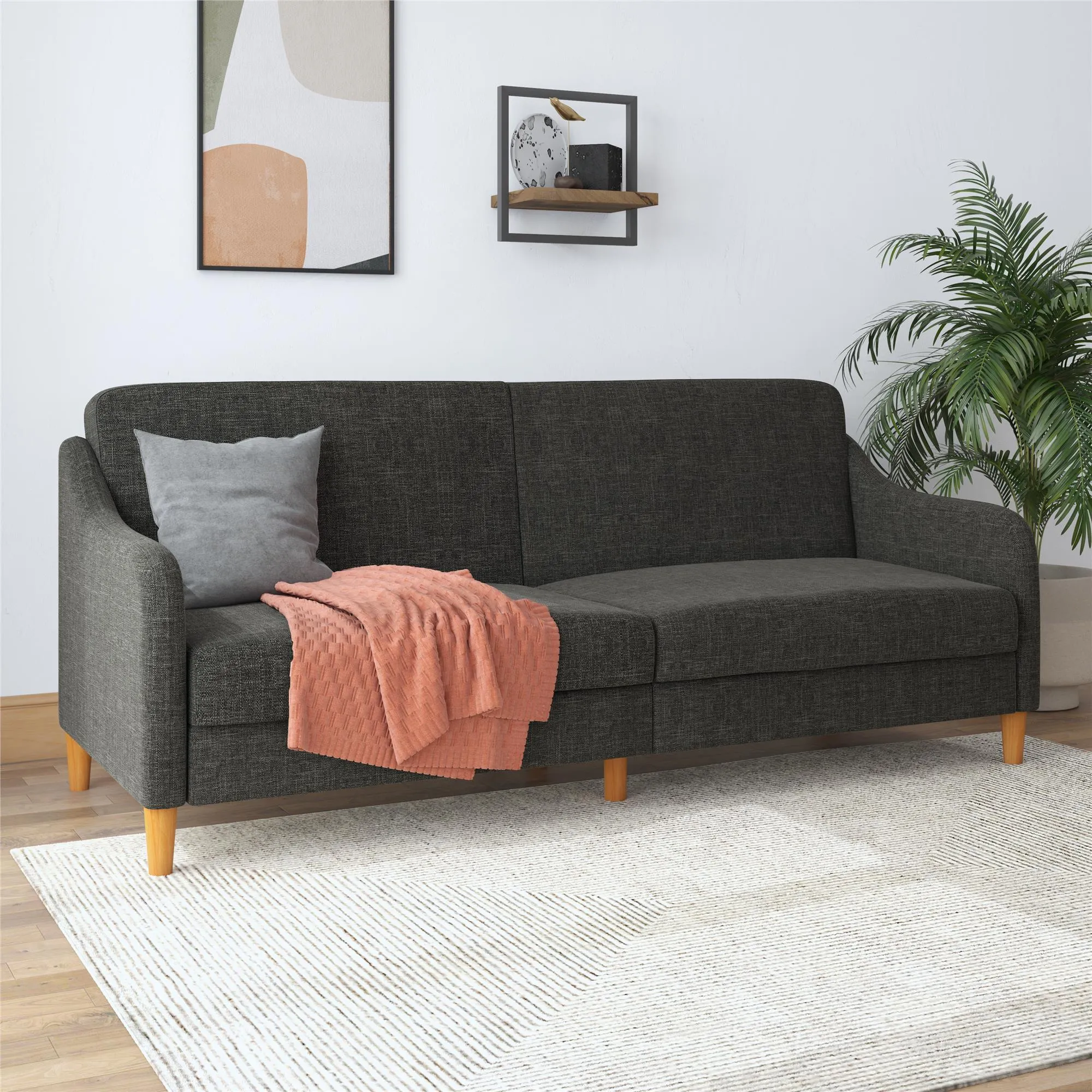 Dorel Home Jasper Sprung Sofa Bed