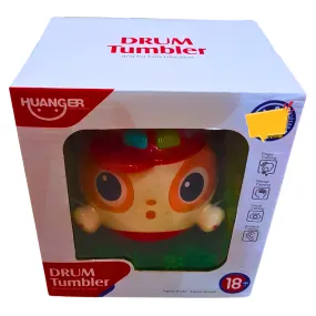 Drum Tumbler Toy – Musical Early Education Wobbling Toy for Toddlers (18  Months)